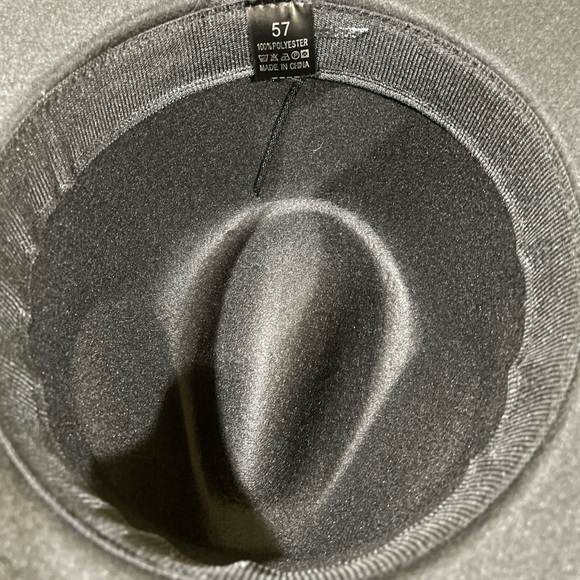 Black Fedora Hat - Picture 3 of 3